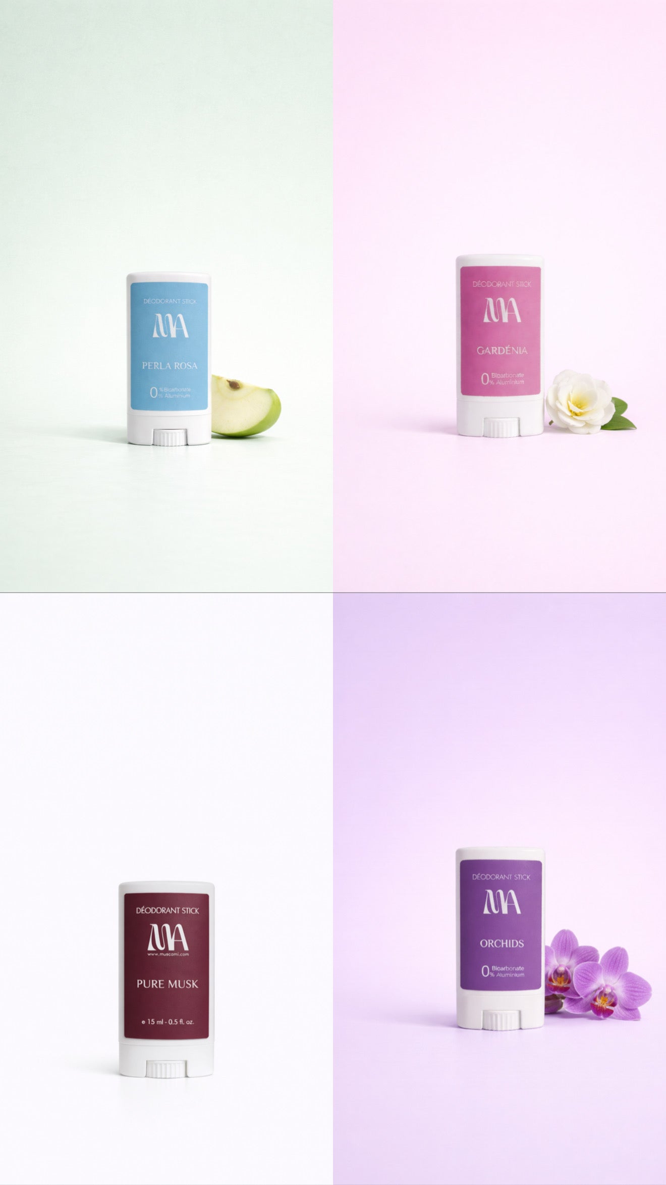 Pack déodorant stick