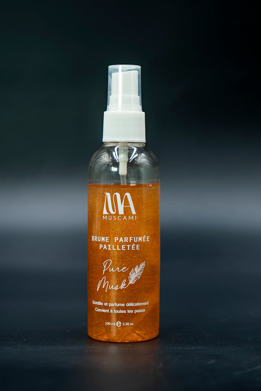 Brume pailletée pure musk
