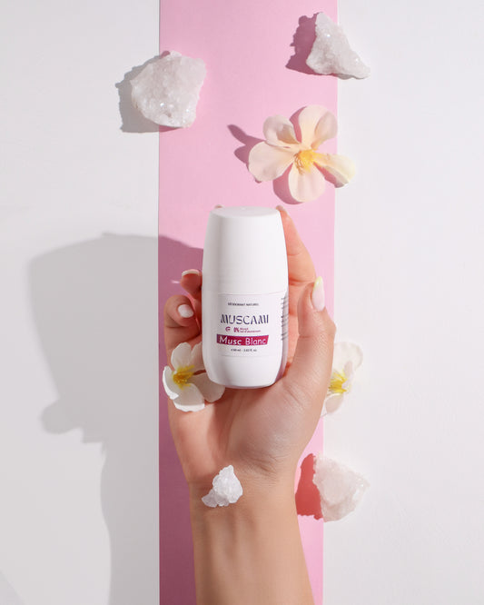 Déodroant roll-on musc blanc